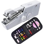 Portable Handheld Mini Sewing Machine Electric Cordless Stitch Tool Home Diy Cra