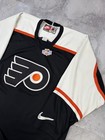 Vintage 1997 Nike Philadelphia Flyers Hockey Jersey Nhl Black 90s Mens Size L