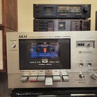 Akai Gxc-725d Cassette Deck  Fully Serviced  Works Great  Nice