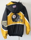 Logo Athletic Nfl Pittsburgh Steelers Nylon Men   s Large Jacket - New W o Tags