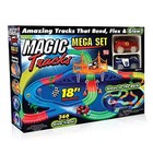 Ontel Magic Tracks Glow In The Dark Racetrack Set With 2 Led Cars