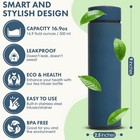 All-in-one Tea Thermos With Infuser For Loose Tea  Coffee  Fruit-infused Water