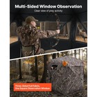 Uimoso Hunting Blind 270  view Ground Camouflage With Mesh Windows For 1-2 People