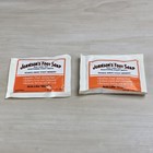 Johnsons Foot Soap Powder Two  2  Pack Individual Packs New Sealed