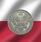 1974 Poland 5 Zlotys   Zlotych - Combined Ship