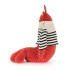 Jellycat Larry Lobster  sailor  Plush Toy 11 Inch Nautical Collectible Gift