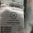 Martha Stewart For Macys Pillowcase Standard Flannel Floral Set Of 2 Cotton