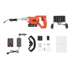 21v Cordless Concrete Vibrator Screed Surface Power Trowel 48w 3000-6000r min