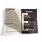 Delta Platinum Medallion Luggage Tag - Pair  with Straps 