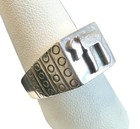 925 Sterling Silver Chai Ring Rfj Judaica Hebrew Life M o g c s c Size 10 9 91g