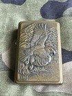 1999 Vintage Zippo Lighter - American Eagle - Solid Brass