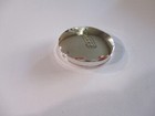Sterling Silver Pill Box Oval Shape Smooth And Shiny Top 925 Silver 1 3 8 Long