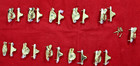 Vtg Solid Brass Window Sash Latch Lock Pair Set Of 10