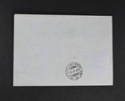 1940  Lithuania Scott   B51-b52 Imperf Singles Stamps On Cover Used Scarce 