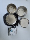 Snow Peak Titanium Cookware Camping Lot Mug Pot Bowl Pan Gs-100 Gigapower Stove
