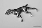 Pointer Pewter Pin Brooch - British Hand Crafted- English Gun Dog Hunting Setter