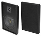Pair Rockville Rockslim 70b Black 5 25  70v Commercial Restaurant Wall Speakers