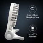 Arctic Summair 2go White Usb Mini Hand Fan Desk Portable 77 Hours Pocket Cooler
