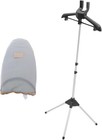 1set Adjustable Garment Steamer Hanger Folding Ironing Board Glove Telescopic   