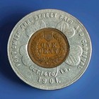 Encased Cent 1901 Street Fair   Carnival  Fort Smith Arkansas Oct 14-19 