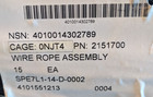70  Steel Wire Rope 5 8  0 625  Reel Assy W  Snap Hook 2151700 4010-01-430-2789