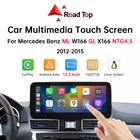 12 3  Wireless Carplay Multimedia Touch Screen For Benz Ml W166 Gl X166 10-2019