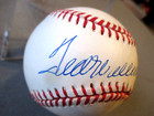 Ted Williams Autograph Signed- Bobby Brown American League Mlb Base Ball Redsox