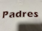 Vintage 90   s Padres Logo Henley T-shirt Size Xl Youth Baseball Softball Jersey