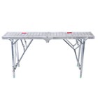 Aluminum Alloy 1 6m Folding Ladder - Versatile Portable Scaffold Platform