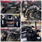 Remote Reservoir Rear Suspension Shocks For Harley Touring Flh Street Road Glide