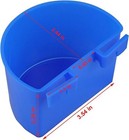 18 Pcs Chicken Feeder Cups For Cage Hanging Bird Waterer 8 Oz Rabbit Water Food