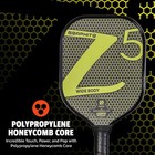 Onix Graphite Z5 Pickleball Paddle Yellow Lightweight High Control Usapa Appr   
