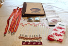 Dr  Pepper Collectibles Lot  Leather Folder  Socks  Lanyards  Pins  Picks  Misc 