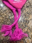 Hello Kitty Pom Beanie Winter Hat Cap Pom Pink  details 