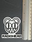 Radiohead Sticker B w Logo Alternative 90s Icon Rock Band Uk For Laptops New