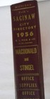 1956 Saginaw Michigan Polk s City Directory With Advertising