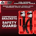 Abn Coil Spring Compression Tools - 2pc Coil Spring Clamps With Safety Guard