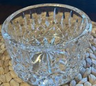 Waterford Lismore Crystal Champagne Wine Bottle Coaster Signed