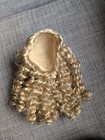 Truly Me 115 Wig Only C Blonde Curly Hair American Girl Doll Custom Replacement 