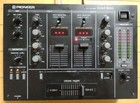Pioneer Dj Djm-300 2-channel Audio Mixer Black Built-in Power Cable Tested Good