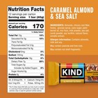 Kind Gluten Free Caramel Almond sea Salt Snack Bars  Value Pack 1 4 Oz 12 Ct Box