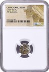 S-ds8m - Celtic Tribes - Gaul  aedui   bc 100-50   Quinarius Ngc Lg Silver Coin