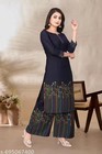 Bollywood Traditional Kurti Set For Women And Girls daily Wear Kurti Palazzo Set
