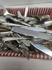 83 Pieces Of Antique   Vintage Silverplated Flatware Mix Lot
