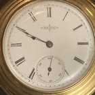    serviced     1894 Elgin Pocket Watch 6s 7j Grade 117 Beautiful Ornate Case