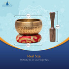 Tibetan Singing Bowls Set  Meditation Sound Bowl Hand Hammered In Nepal For Yoga