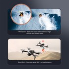 New Smart Drone W  Hd Camera 4k Dual Rc Wifi Fpv Foldable Quadcopter 2 Battery
