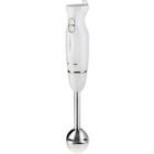 Ovente Immersion Electric Hand Blender With Stainless Steel Blades White Hs560w