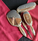 Antique Gorham Sterling Silver Vanity Set- Art Nouveau Style - 4 Pieces