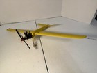 Vintage Yellow Control Line 23   x13   airplane Cox Style Glow Engine Model Aircraft